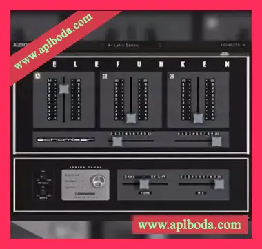 [经典前置放大器弹簧混响器插件]Audiopunks Telefunken Echomixer v1.2.2 [WiN]（52Mb）