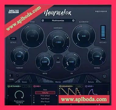 [人声变音效果器]Polyverse Music Manipulator v1.0.3 CE [WiN, MacOSX]（17Mb）
