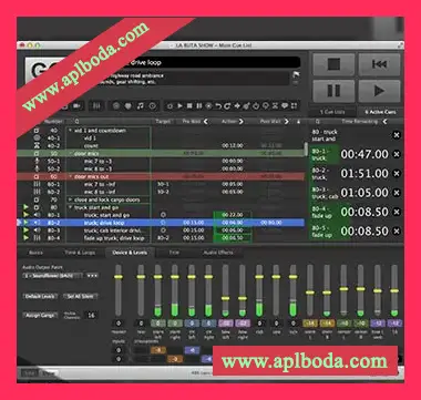 [舞台音频播放控制器]Figure 53 QLab 4 Pro Bundle v4.4.2 [MacOSX]（14Mb）