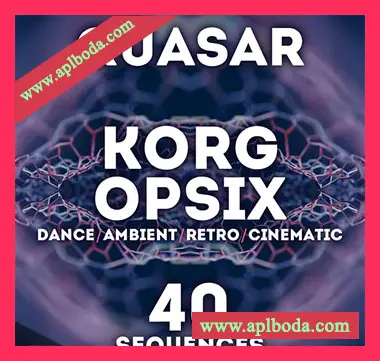 [Opsix预置怀旧氛围影视电子]LFO Store Korg Opsix Quasar 40 Sequences（174Kb）