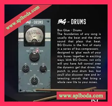 [鼓节奏压缩器]JST BG Drums Special Edition v1.0.1 [WiN, MacOSX]（89Mb）