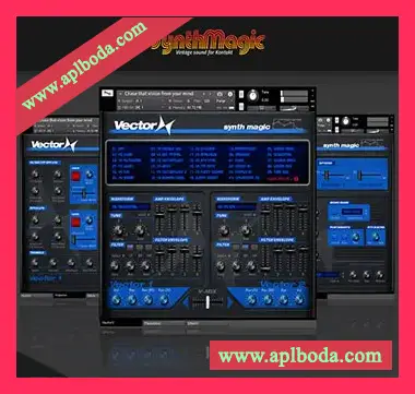 [80年代电子合成器音源]Synth Magic Vector X Vol.1-4 [KONTAKT]（6.26Gb）