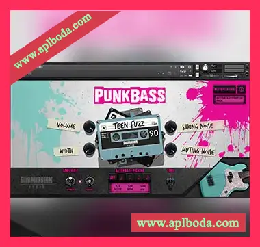 [朋克贝斯音源]Submission Audio Punk Bass [KONTAKT]（2.9Gb）