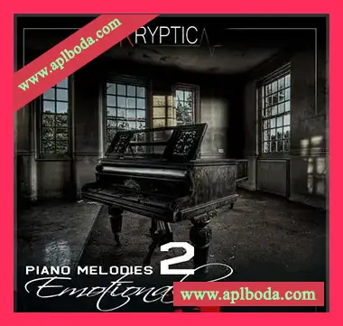 [嘻哈情感钢琴素材]Kryptic Samples Kryptic Piano Melodies Emotional 2 [WAV, MiDi]（268Mb）