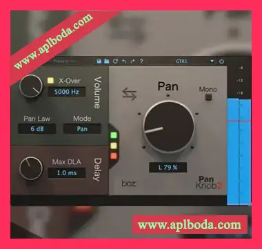 [声像控制插件]Boz Digital Labs Pan Knob v2.0.0 REGGED [WiN, MacOSX]（22Mb）