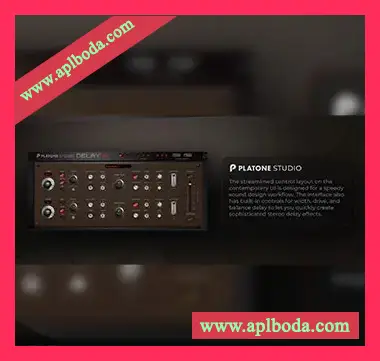 [延迟效果器插件]Platone Studio Delay 44 v1.0.0 [WiN, MacOSX]（106Mb）