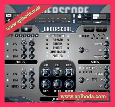 [影视游戏节奏音源]StudioWeapon Underscore v1.5 [KONTAKT]（541Mb）