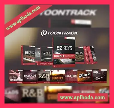 [虚拟钢琴]Toontrack EZkeys Complete 1.2.4 x86 x64 VSTi AAX RTAS（4.61Gb）