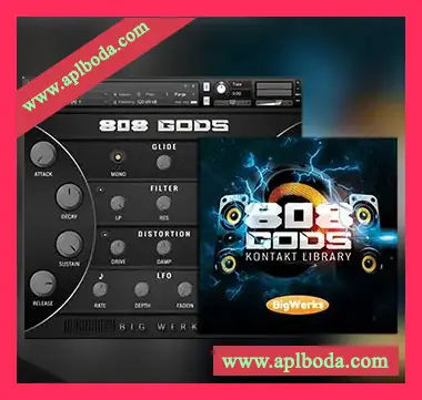 [嘻哈陷阱808音源]BigWerks 808 GODS [KONTAKT]（46Mb）
