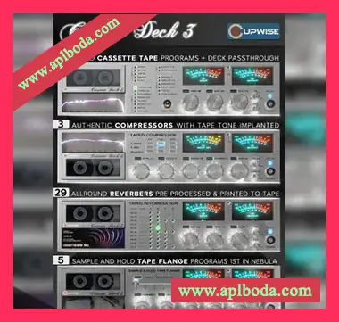 [Nebula扩展模拟VST插件]Cupwise Cassette Deck 3 Multi Effects Pack（1.07Gb）