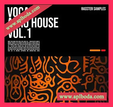 [非洲浩室人声采样]Rasster Samples Vocal Afro House Vol.1 WA [WAV]（475Mb）