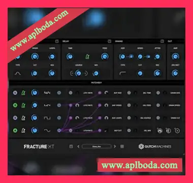 [颗粒状故障调制处理器]Glitchmachines Fracture XT v1.4 [WiN, MacOSX]（12Mb）