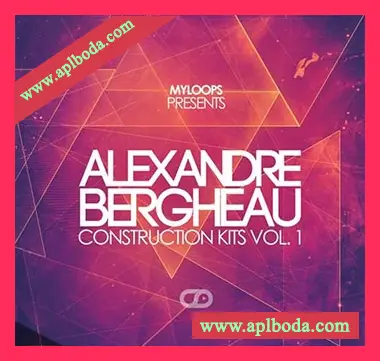 [迷幻电子舞曲构筑包素材]Myloops Alexandre Bergheau Construction Kits Vol.1 [WAV, MiDi]（418Mb）