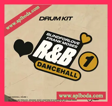 [非洲节奏RnB鼓组采样]Blindforlove RnB Dancehall (Drum Kit) [WAV]（62Mb）