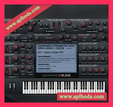 [混合合成器插件]Synapse Audio Dune v1.4.0 WORKING  v1.4.0 R2 [WiN, MacOSX]（15Mb）