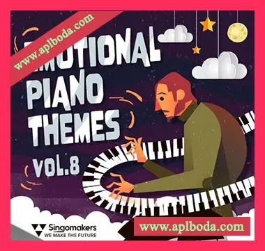 [影视钢琴主题素材]Singomakers Emotional Piano Themes Vol.8 [WAV, MiDi]（1.13Gb）
