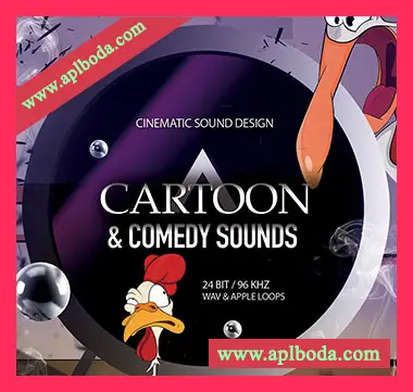 [卡通喜剧FX音效采样]Audio Masters Cartoon and Comedy Sound [WAV, AiFF]（116Mb）