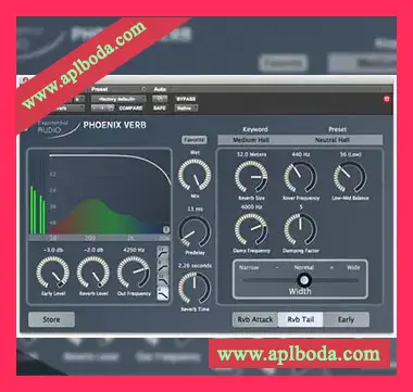 [凤凰立体声混响效果器]Exponential Audio PhoenixVerb Stereo Reverb v2.1.3 [WiN]（66Mb）