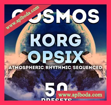 [Opsix预置影视氛围]LFO Store Korg Opsix 2.0 Cosmos 50 Presets and Sequences（574Kb）