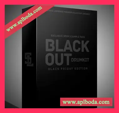 [Trap嘻哈说唱鼓采样包]Steve Lawrence Black Out Drumkit [WAV]（96Mb）