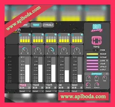 [鼓组音源]Ingram Audio Drum Daddy [KONTAKT]（1.16Gb）