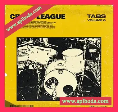 [嘻哈鼓组采样]The Crate League Tabs Vol.6 [WAV]（404Mb）