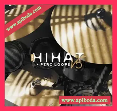 [嘻哈RnB镲片打击乐素材]Industry Kits Pro HiHat + Perc Loops V5 [WAV, MiDi]（122Mb）
