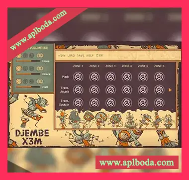 [影视非洲鼓合集音源]Strezov Sampling Djembe X3M (Player Edition) [KONTAKT]（8.21Gb）