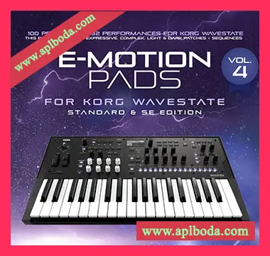 [Korg Wavestate预置电子乐]co5ma Korg Wavestate Sound Bank e-Motion Pads Vol.4（4Mb）