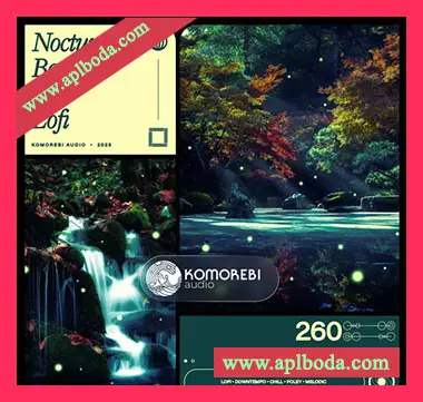 [低保真慢摇采样]Komorebi Audio Nocturnal Beats and Lofi [WAV]（314Mb）