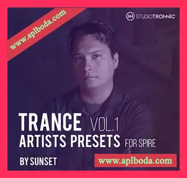 [Spire预置迷幻舞曲]Studio Tronnic Trance Artists Presets by Sunset Vol.1 Spire Presets（46Mb）