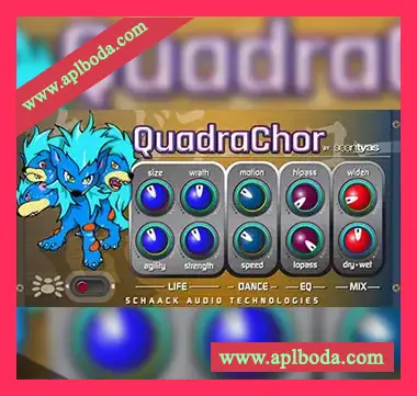 [合唱效果器插件]Schaack Audio Technologies QuadraChor v1.0.1 [WiN]（14Mb）