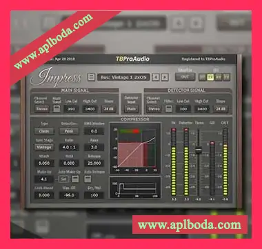 [立体声压缩]TBProAudio Impress v1.9.15  v1.9.5 [WiN, MacOSX]（10Mb）