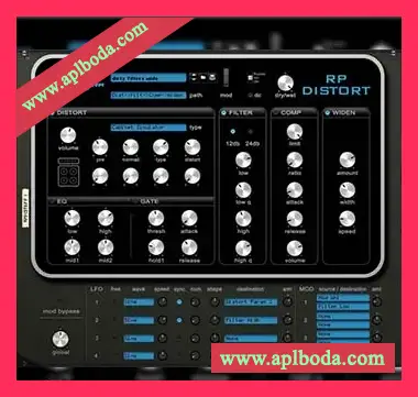 [扭曲失真效果器]Rob Papen RP-Distort v1.0.1h CE  v1.0.1g [WiN, MacOSX]（103Mb）