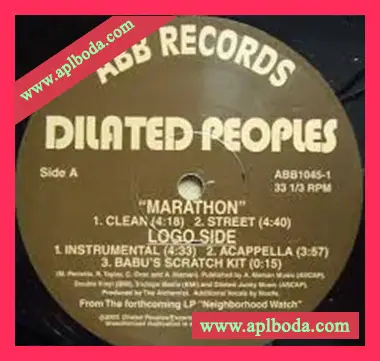 [嘻哈人声采样]Dilated Peoples Marathon Acapella ViNYL RiP [WAV]（37Mb）