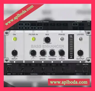 [沉浸式低音增强器插件]Red Rock Sound Bass Enhancer v2.0.3 [WiN]（13Mb）