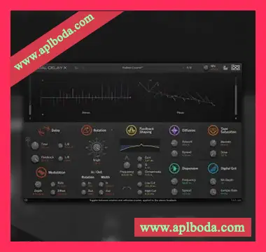 [空间延迟效果插件]UVI Dual Delay X v1.1.5 [WiN]（14Mb）