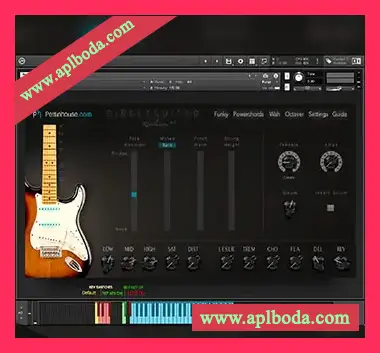 [传统多层采样吉他音源]Pettinhouse Direct Guitar 4 [KONTAKT]（2.8Gb）