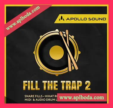 [Trap陷阱鼓组打击素材]APOLLO SOUND Fill The Trap 2 [WAV, MiDi, REX]（679Mb）