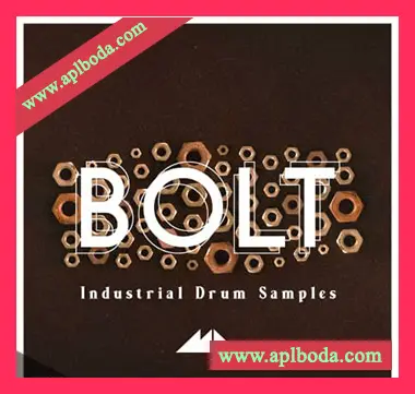 [氛围科技浩室鼓组采样]ModeAudio Bolt Industrial Drum Samples [WAV]（66Mb）