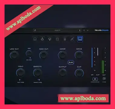 [鼓组处理插件]Black Salt Audio Telos Drums v1.0.3 [WiN]（14Mb）