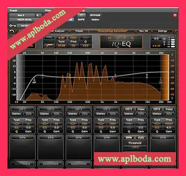 [EQ均衡器插件]HOFA-Plugins HOFA IQ-Eq v3.7.24 [WiN]（8.1Mb）