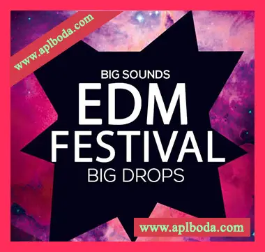 [EDM电子舞曲素材]Big Sounds EDM Festival Big Drops [WAV, MiDi]（245Mb）