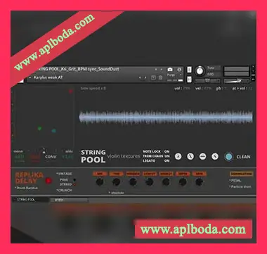 [影视氛围音源]sound DUST STRINGPOOL [KONTAKT]（2.32Gb）