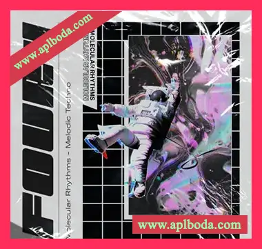 [泰克诺舞曲采样]Four4 Molecular Rhythms Melodic Techno [WAV]（206Mb）