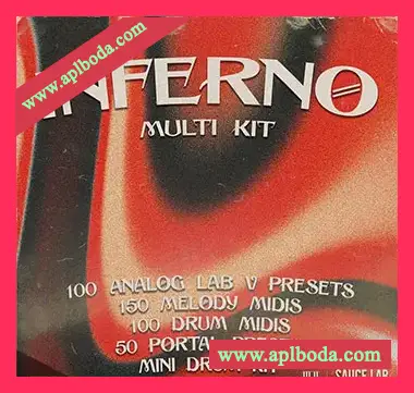 [Trap陷阱素材Analog Lab预置]JB Sauced Up Inferno Multi Kit [WAV, MiDi]（116Mb）