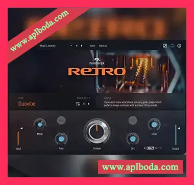 [经典复古氛围多重效果器插件]UJAM Finisher RETRO v1.0.0 [MacOSX]（255Mb）