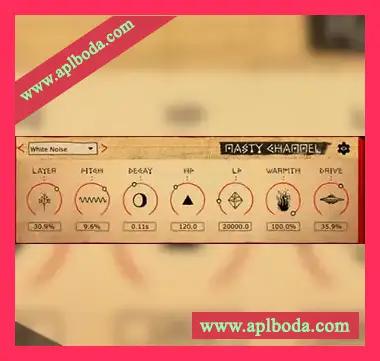 [饱和失真创意效果混音插件]Imperial Dust Nasty Channel v1.0.2 [WiN]（18Mb）