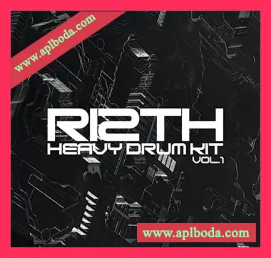 [回响重拍鼓组采样]RIZTH Sound Heavy Drum Kit Vol.1 [WAV]（134Mb）