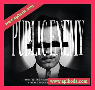 [嘻哈陷阱鼓组采样]KinoDa1 Public Enemy Drum kit [WAV]（24Mb）